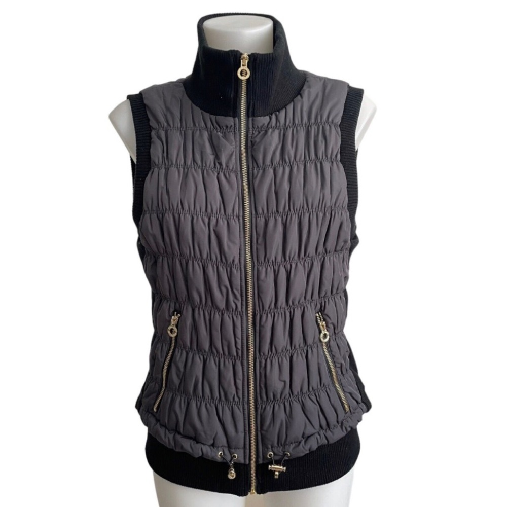 Calvin Klein zipper front sleeveless vest worn one time. women’s XL